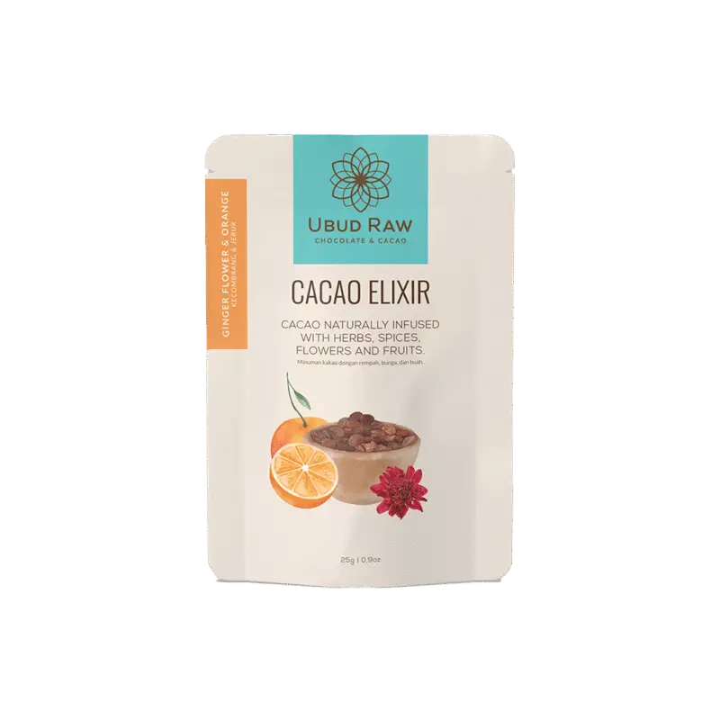 Cacao Elixir: Wild Orange & Kecombrang
