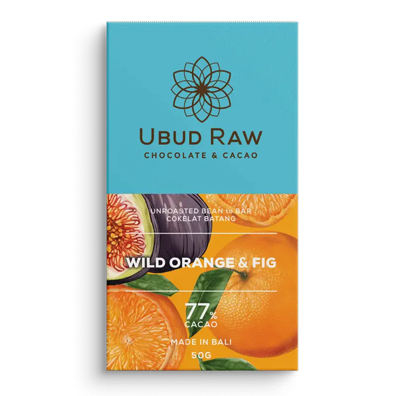 Bean to Bar Chocolate Orange & Fig 77%