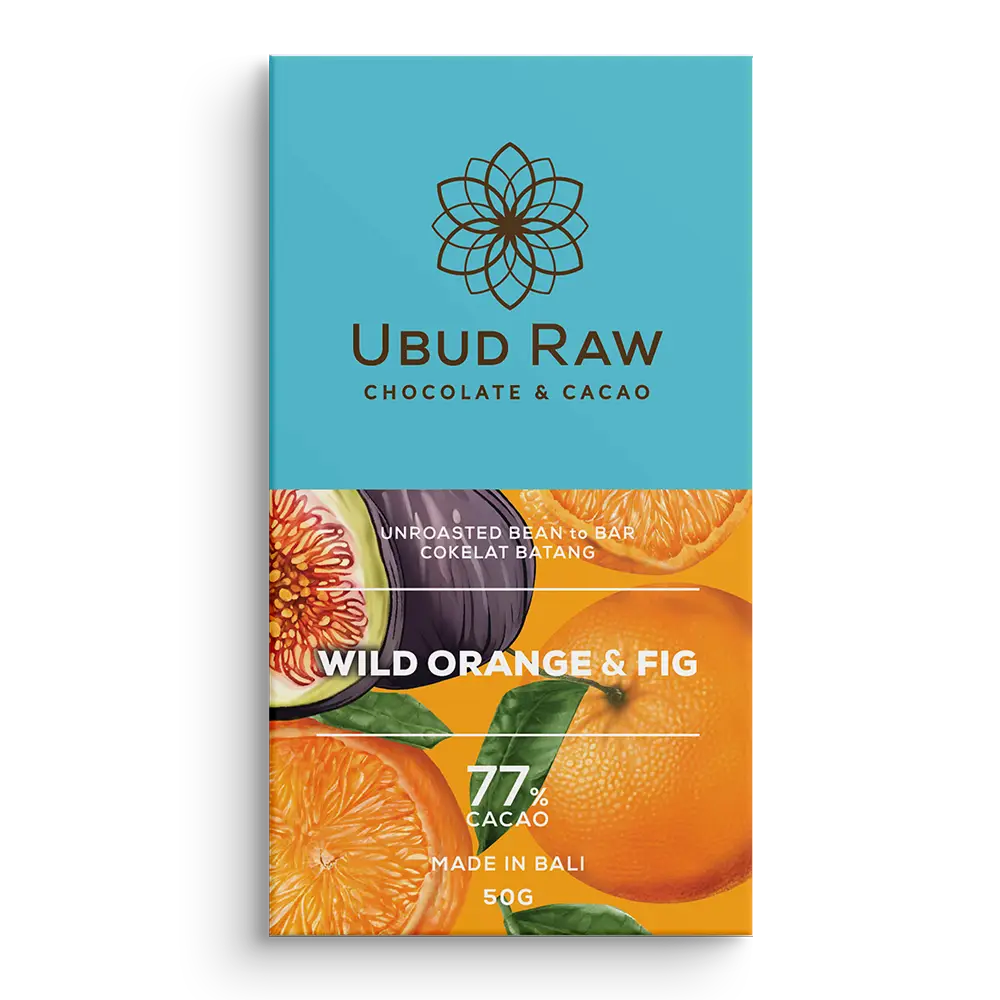 Bean to Bar Chocolate Orange & Fig 77%